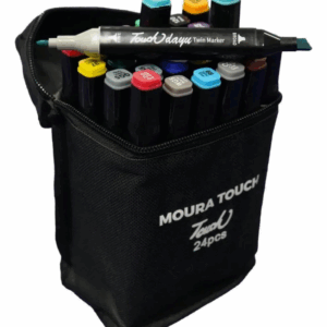 Conjunto de canetas marcador permanente