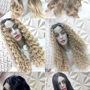 Perucas e laces orgânicas