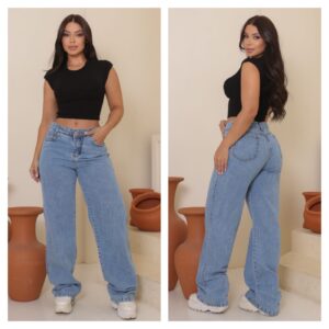 Calça wid leg jeans
